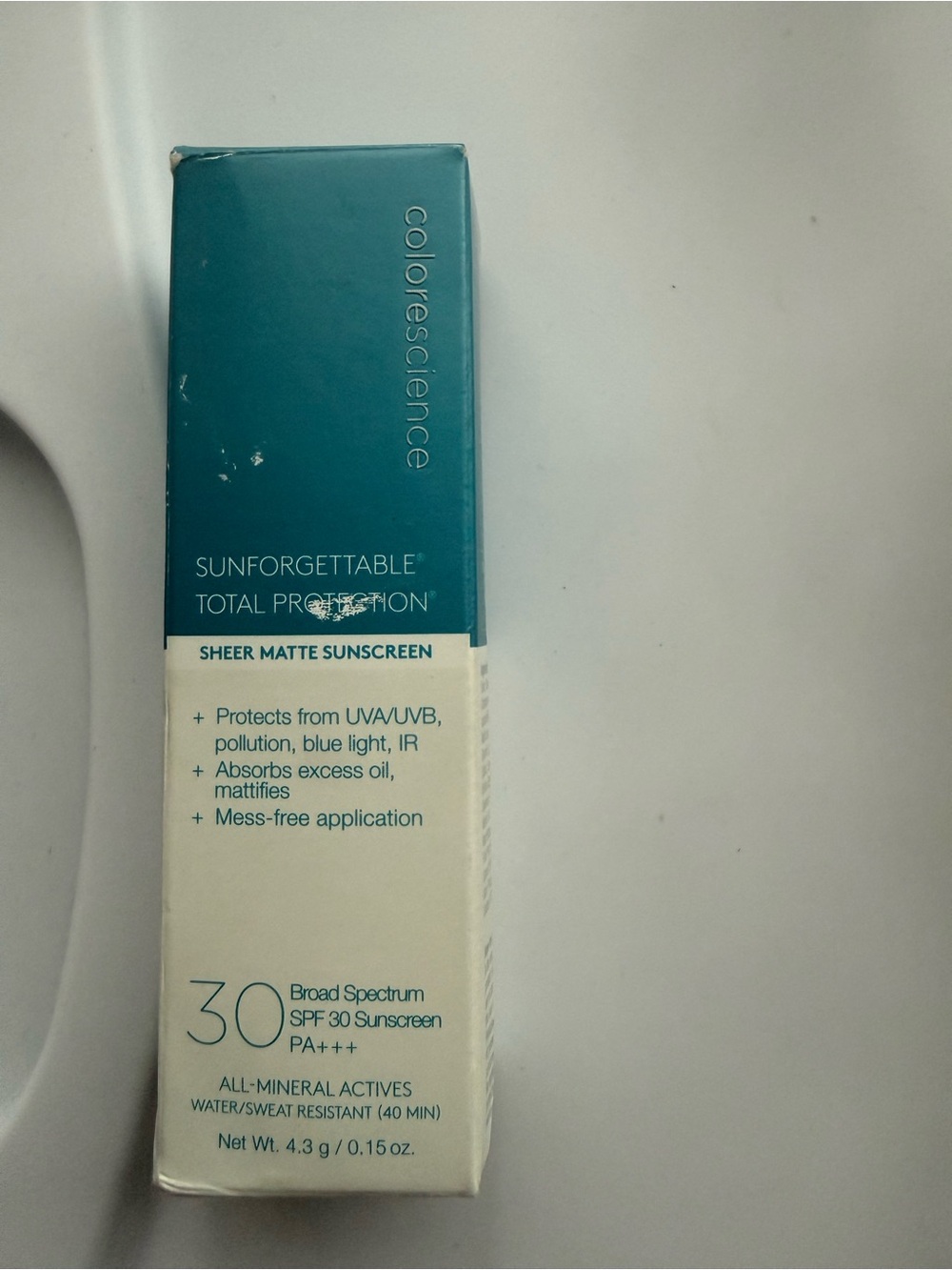 Colorescience Sunforgettable Sheer Matte Sunscreen SPF 30